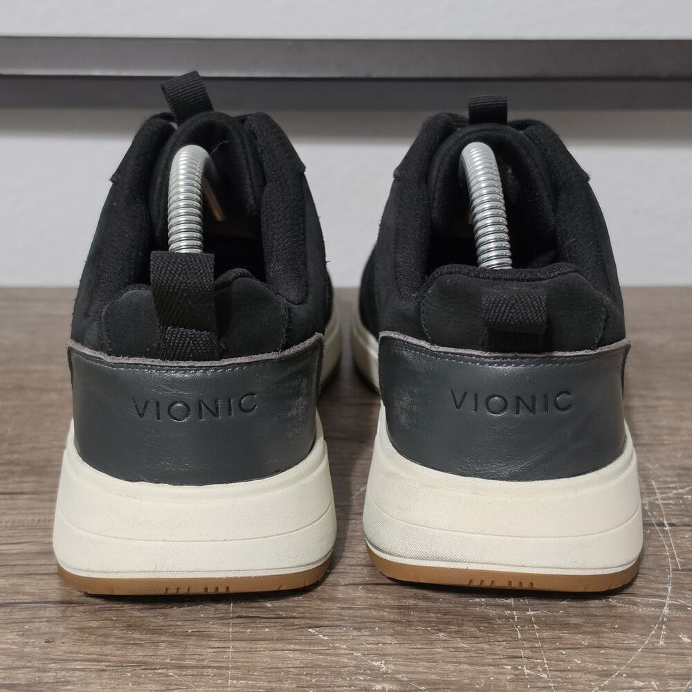 Vionic Rechelle Women's Nubuck Casual Comfort Shoes Sneakers Size 10 Black - Picture 4 of 8